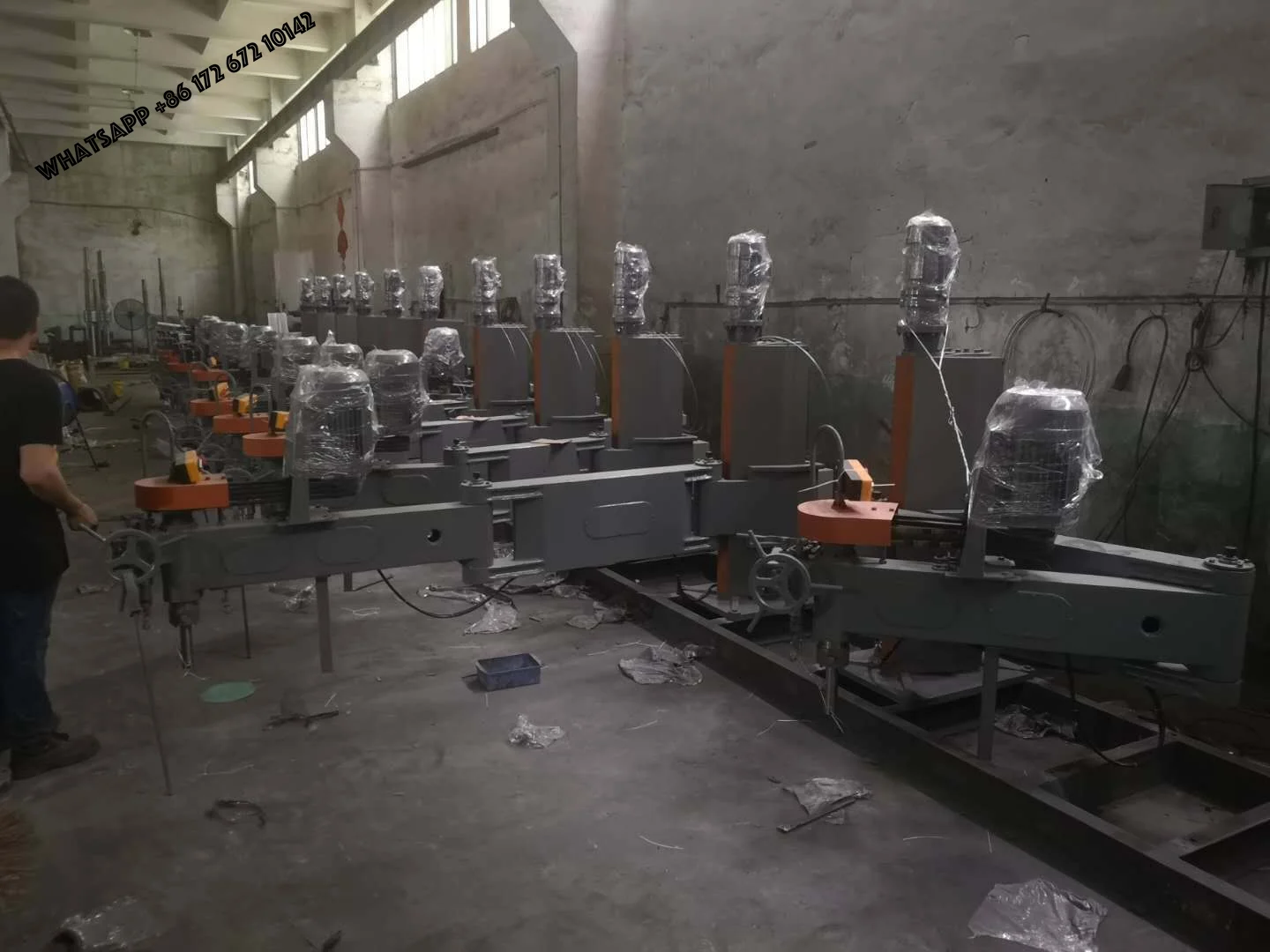 Factory Sales Manual Polish Hand Operated Machine Stone Polishing Machines for Marble Granite Slab