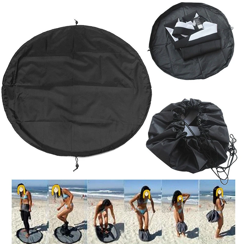 Waterproof Swimming Wetsuit Change Mat Beach Clothes Changing Carrying Bag With Handle Shoulder Straps for Diving Surfing