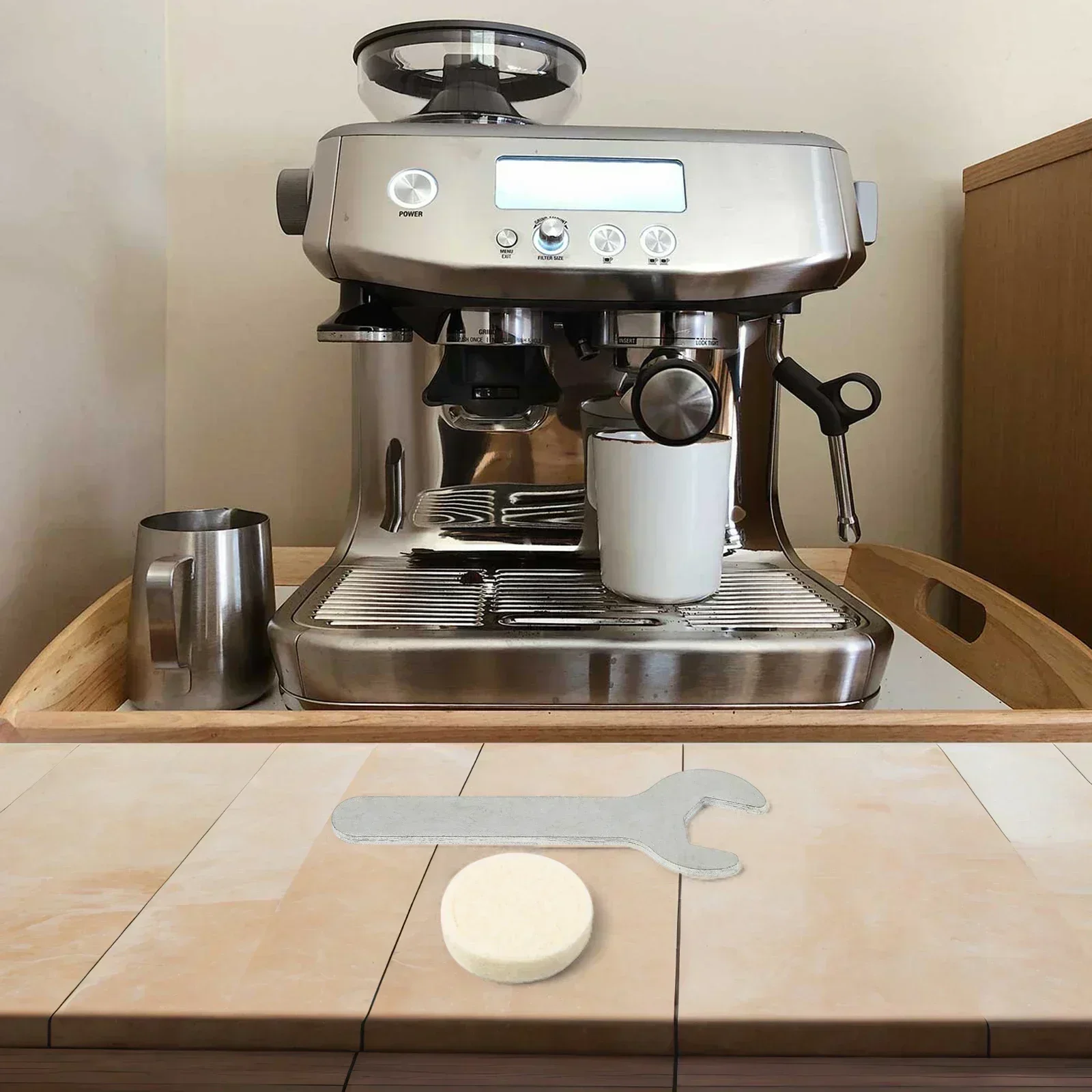 Coffee Machine Maintenance As Shown In The Figure Coffee Machine Gasket Accessory Compatible Design Easy Installation Process