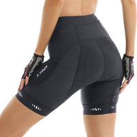 X-TIGER Women's Bike Shorts 5D Padded Pockets Cycling Shorts Mountain Biking Bicycle 5D Butterfly-Shaped Pad UPF50+