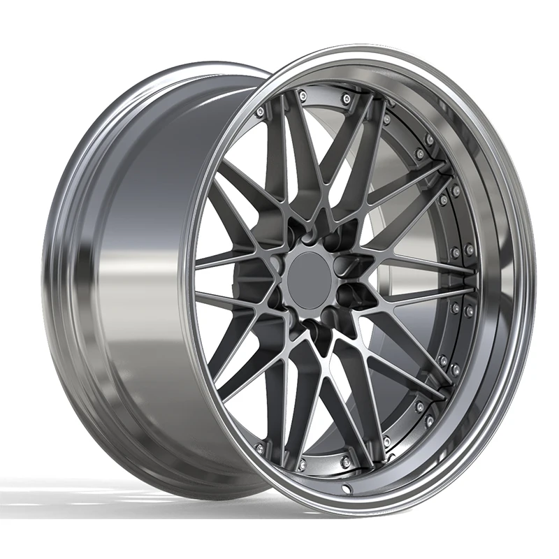 

Borui BR1008 Racing Car Wheels Newly Designed 2-piece & 3-piece Forged 5X114.3 5x120 6X139.7 18-26 Inch Wheels