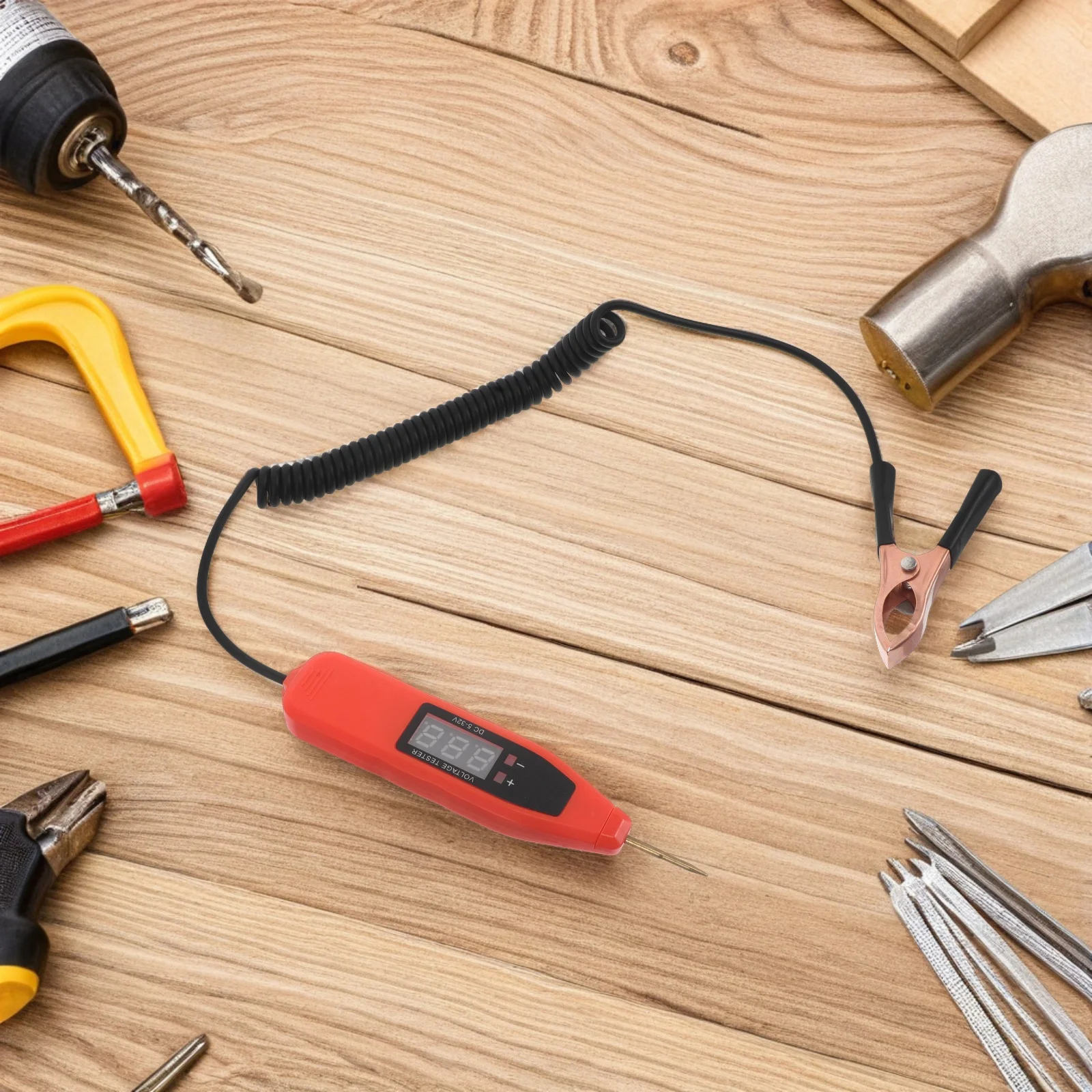 

Automotive Voltage Circuit Tester Pen High Precision Continuity Detection for Car Ignition Lighting Systems Portable Electrical