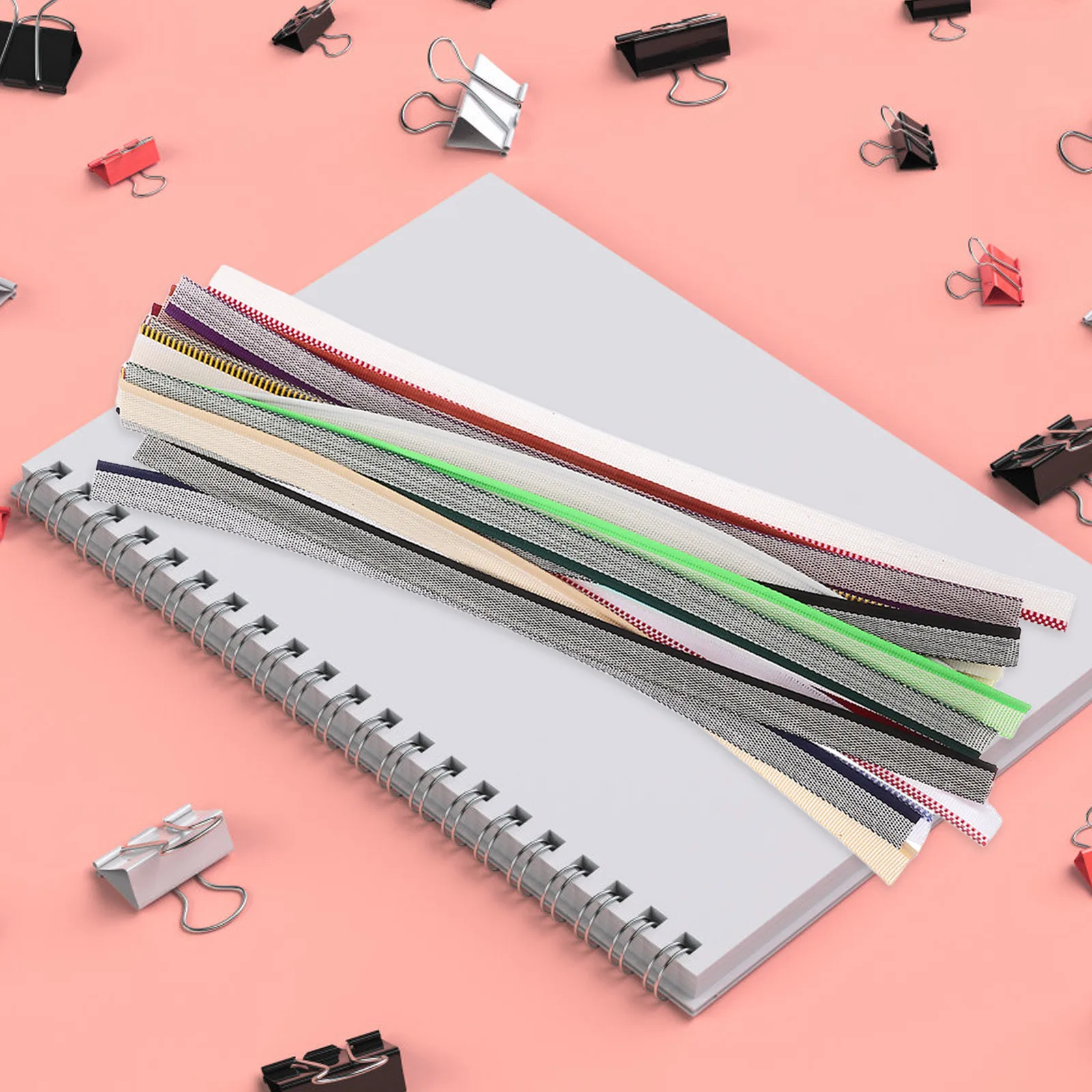 مجموعة مكونة من 5 قطع من الكتب المزخرفة، لوحة أدوات تجليد حلزونية لقماش القماش، تجليد الكتب، عصابة الرأس