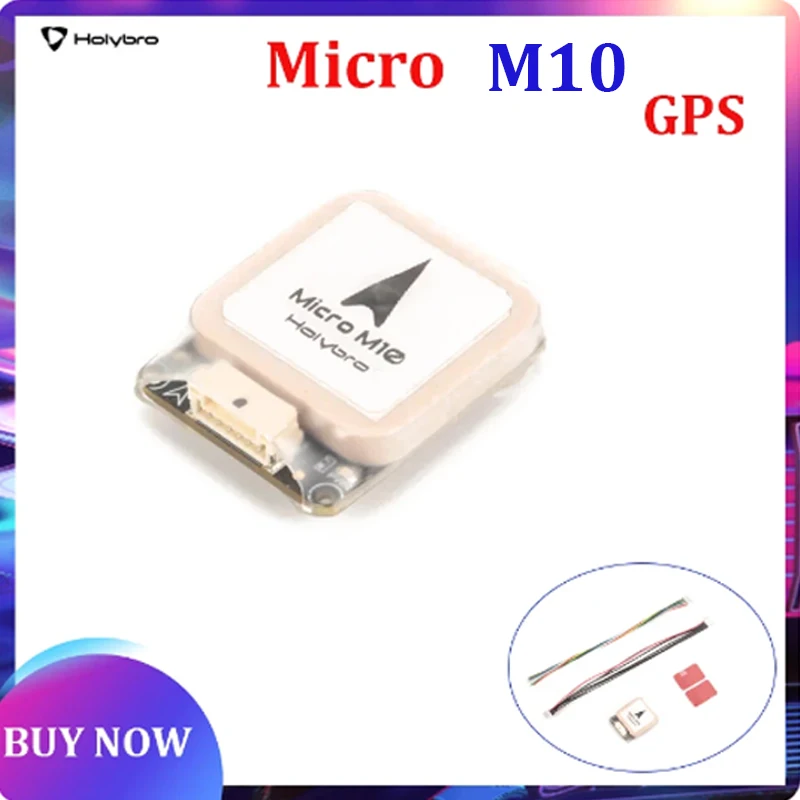 Holybro Micro M10 GPS with IST8310 Compass Ceramic Patch Antenna 32X26mm for RC Airplane FPV Freestyle Long Range Drones