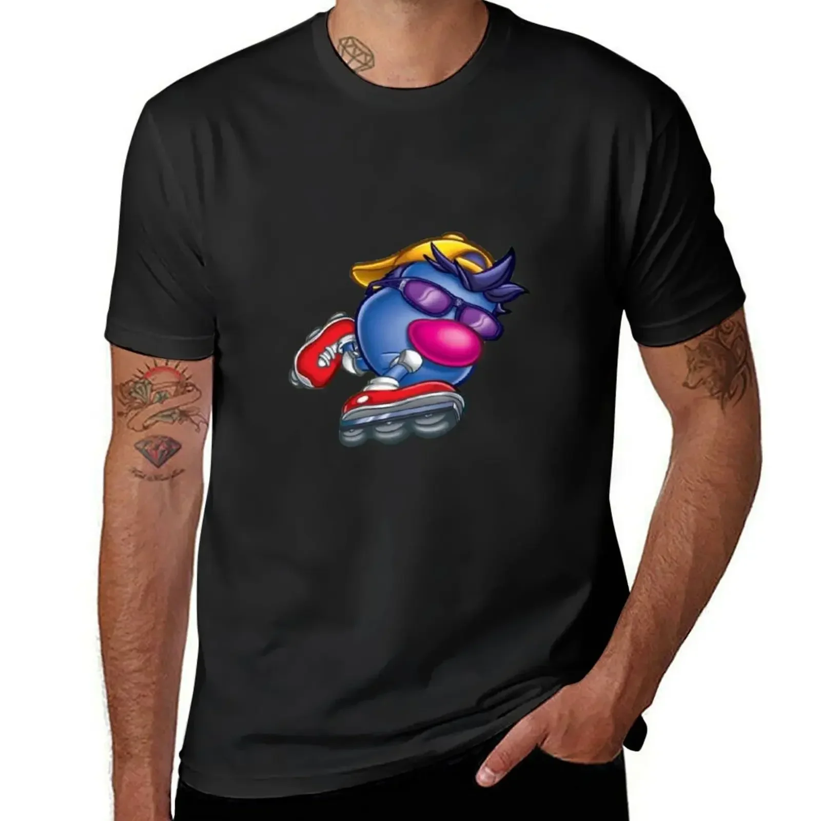 ZOOMBINIS ROLLER BLADES T-Shirt anime tshirt plus size clothes men t shirt