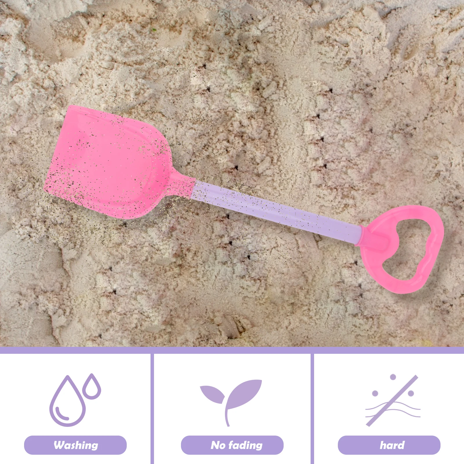 10 Uds. De juguetes de pala para niños, palas de arena, juguetes de plástico para jugar con