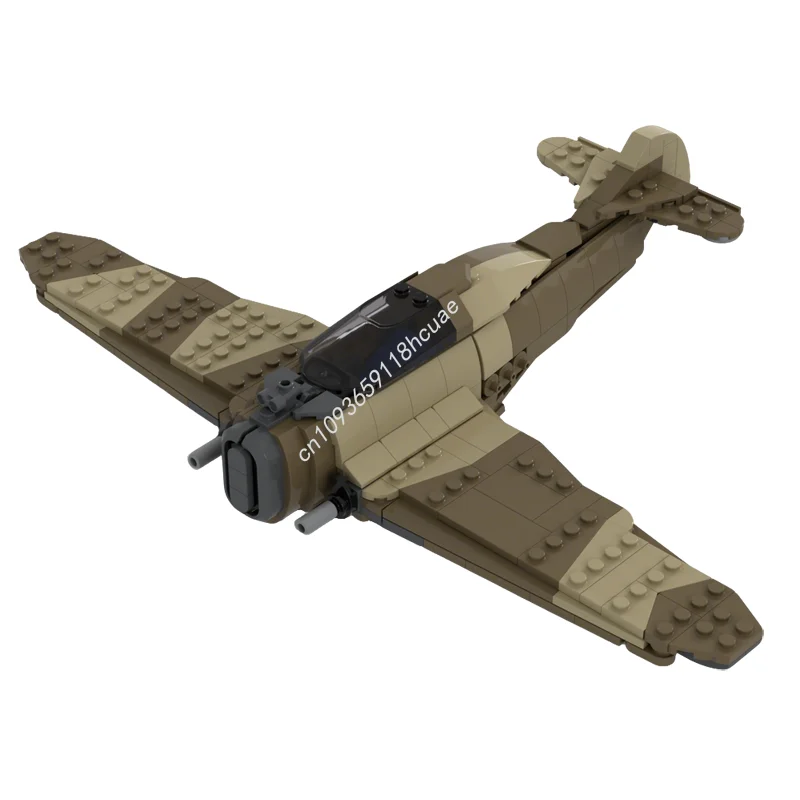 

382 детали MOC «Пустынная буря» Mk II, конструктор, игрушка для сборки, подарок на Рождество, развивающая, креативная идея