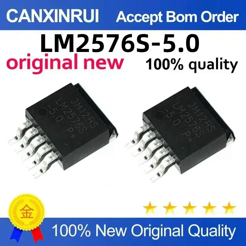 (5-100 pieces) LM2576S-5.0 LM2576S TO-263-5 brand new in stock