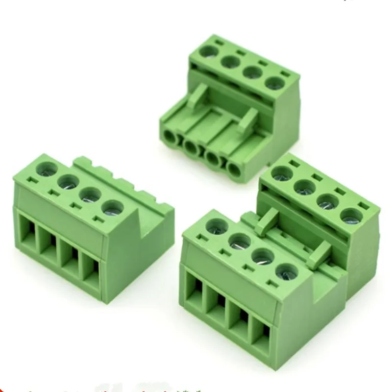 

20Pairs Solderless 2EDGRK-5.08 Terminal Block Pluggable Docking 2P-24P Two-Wire Connection 3P 4P 5P 6P 7P 8P 9P 24P