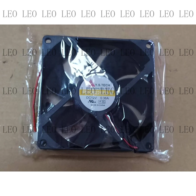 MY For Y.S.TECH FD129225EB-N 9025 12V 0.36A computer case power cooling fan