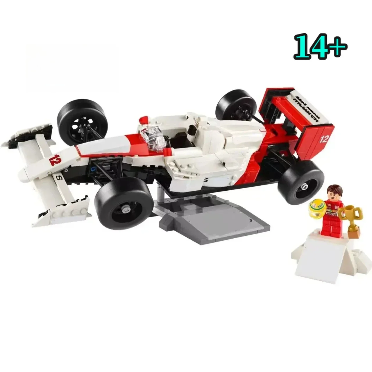 

Креативный конструктор Disney 10330, 693 шт., набор механических кирпичиков Sena Racing Mp4 Nigel Mansell, подарок на день рождения