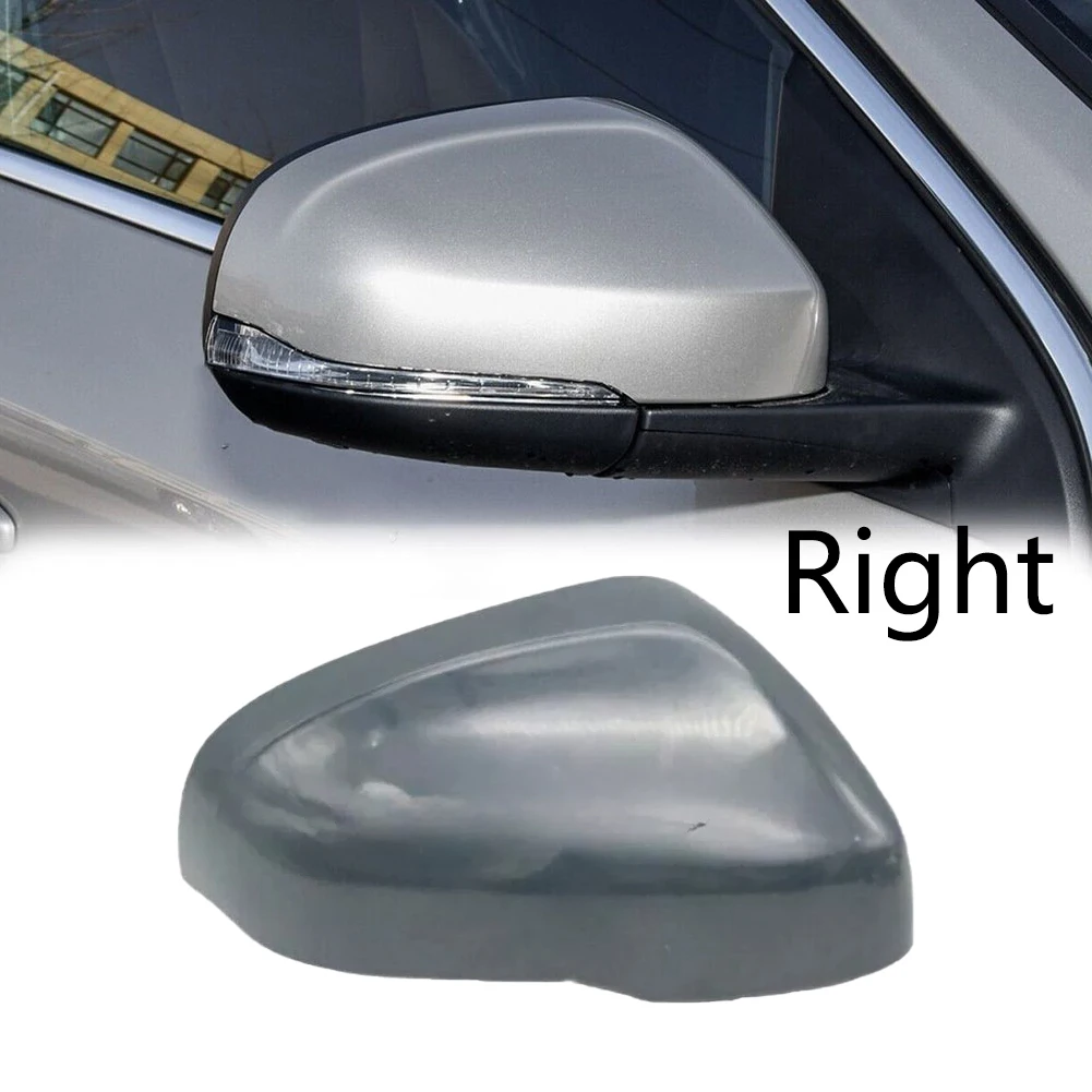 Black Rearview Mirror Car Mirror Cap Cover Vehicle Customization Anti-corrosion Feature Diy Preparation Required