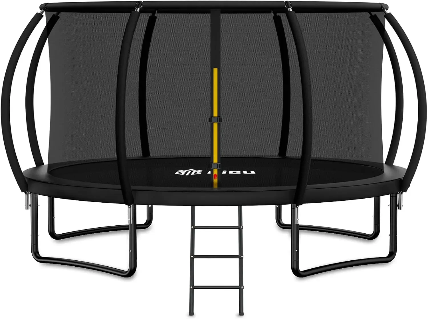 10FT 12FT 14FT 15FT 16FT Recreational Trampolines with Enclosure Net and Ladder and Anti-Rust Coating, ASTM Approved