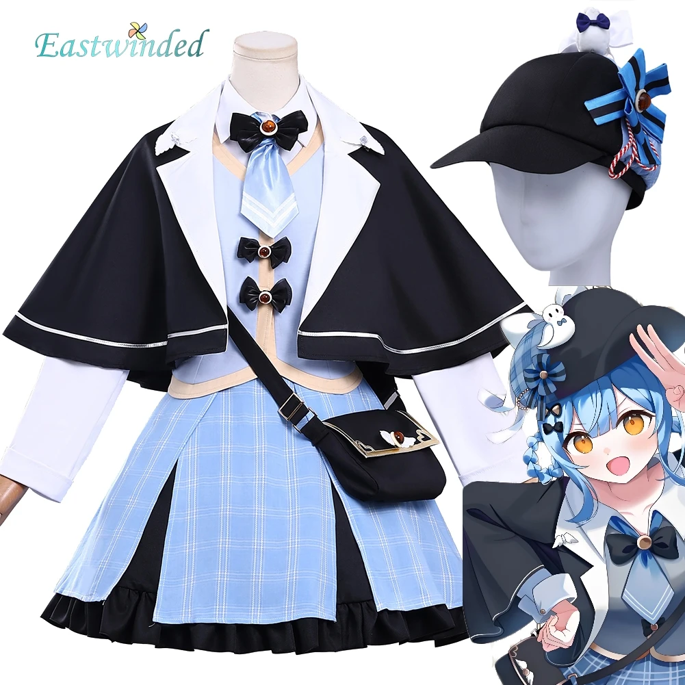 

Тачибана Шерри игра Ведьма Пробство Волшебной Девушки Косплей Синее Платье Комплект Одежды Шаль Костюм Костюмы Хэллоуин Карнавальные Наряды