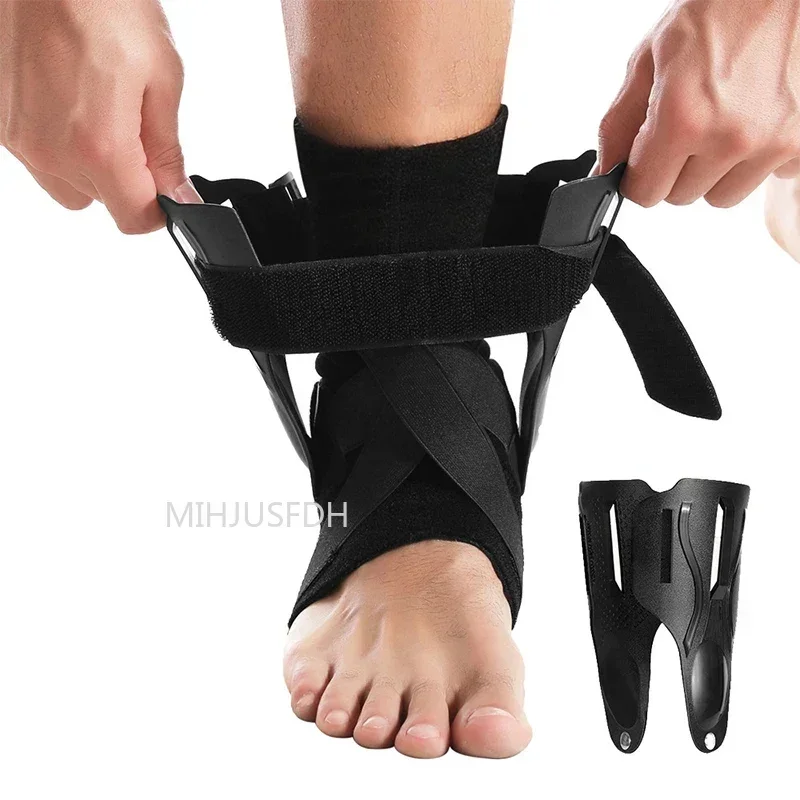 Ankle Splint Stabilizer Ankle Brace for Sprained Ankle Support with Side Stabilizers for Men Women Recovery Tendonitis