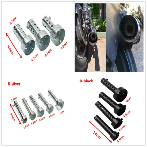 새로운 오토바이 배기 머플러 DB 킬러 소음기 사운드 제거기 1200 SPORT AUDACE BREVA 1100 750 850 1100 1200 RoameR