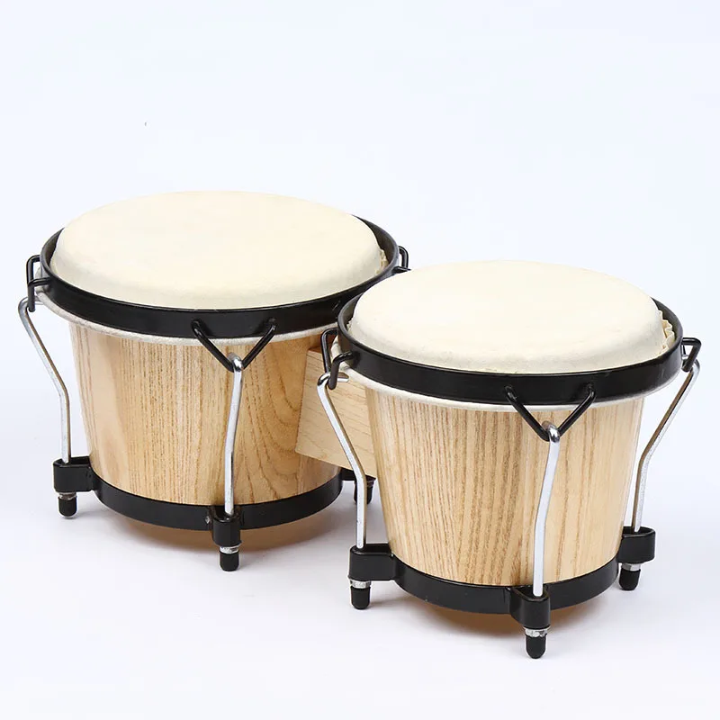 Stringed Instruments Parts Factory Direct Sale Children Percussion Bongo Drums Wholesales