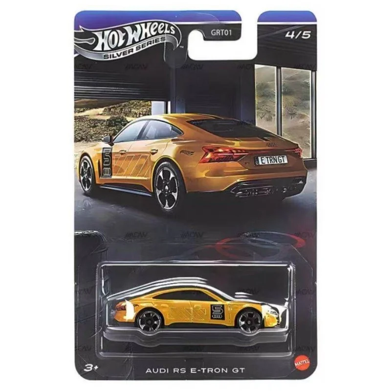 New Hot Wheels Silver Series Audi Set GRT01 1:64 Metal Alloy Diecast Car Models Collectible Boy's Birthday Gift From Audi Fans view 5