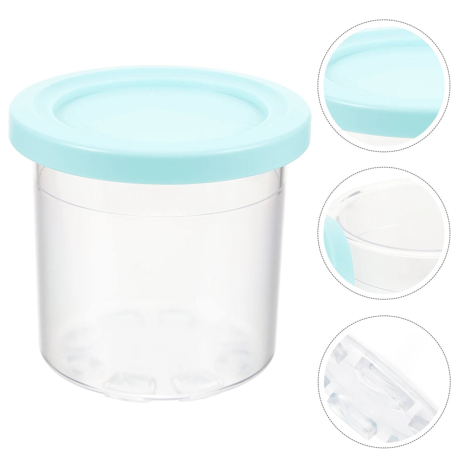 

Ice Cream for Food Bottle Salad Fruit Yogurt Storage Home Cafe Restaurant Bar Milk Fruit Container Shake Bottle Use