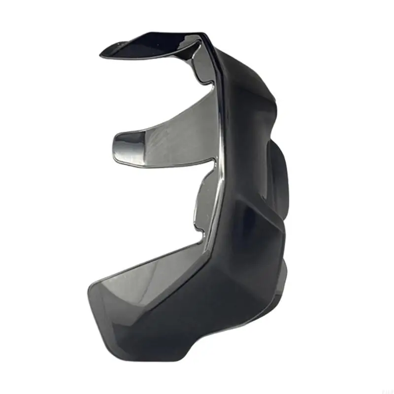 F1CF New Racing Inspired Helmet Rear Spoiler Attachment Lightweight ABS Improves High Speed Control