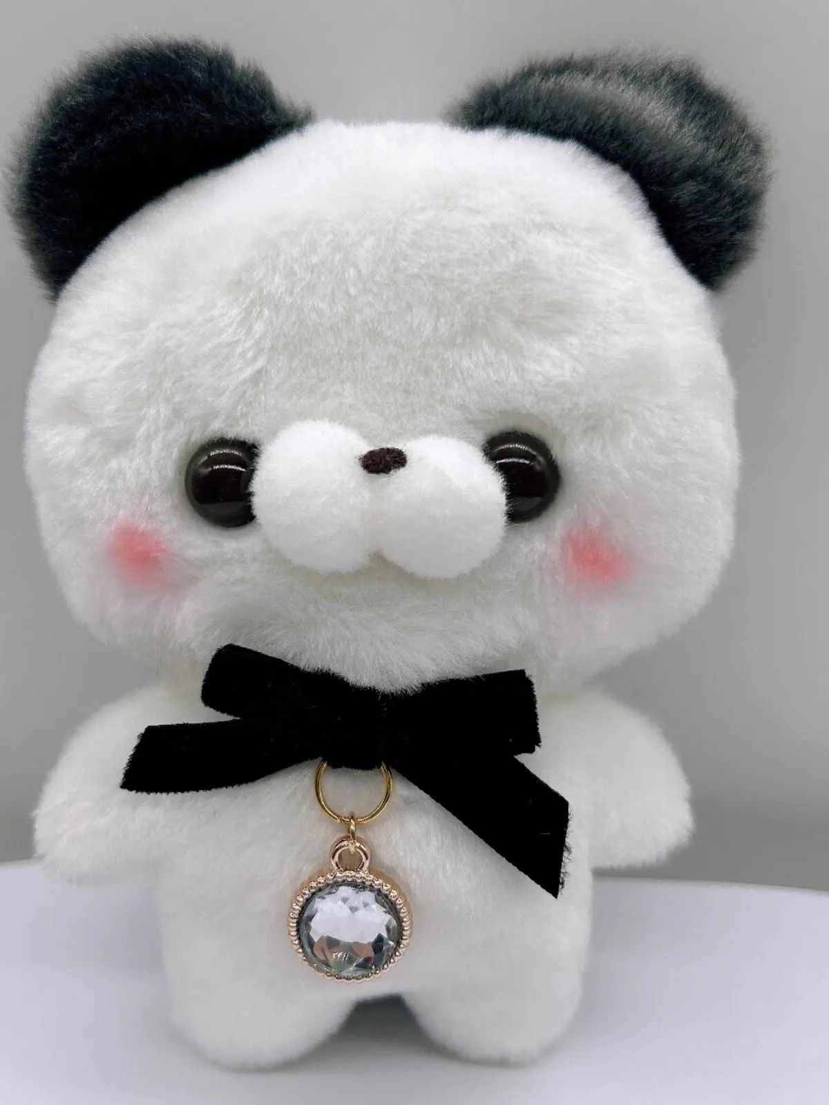 New plush doll cute standing animal birthday series diamond plush doll adornment