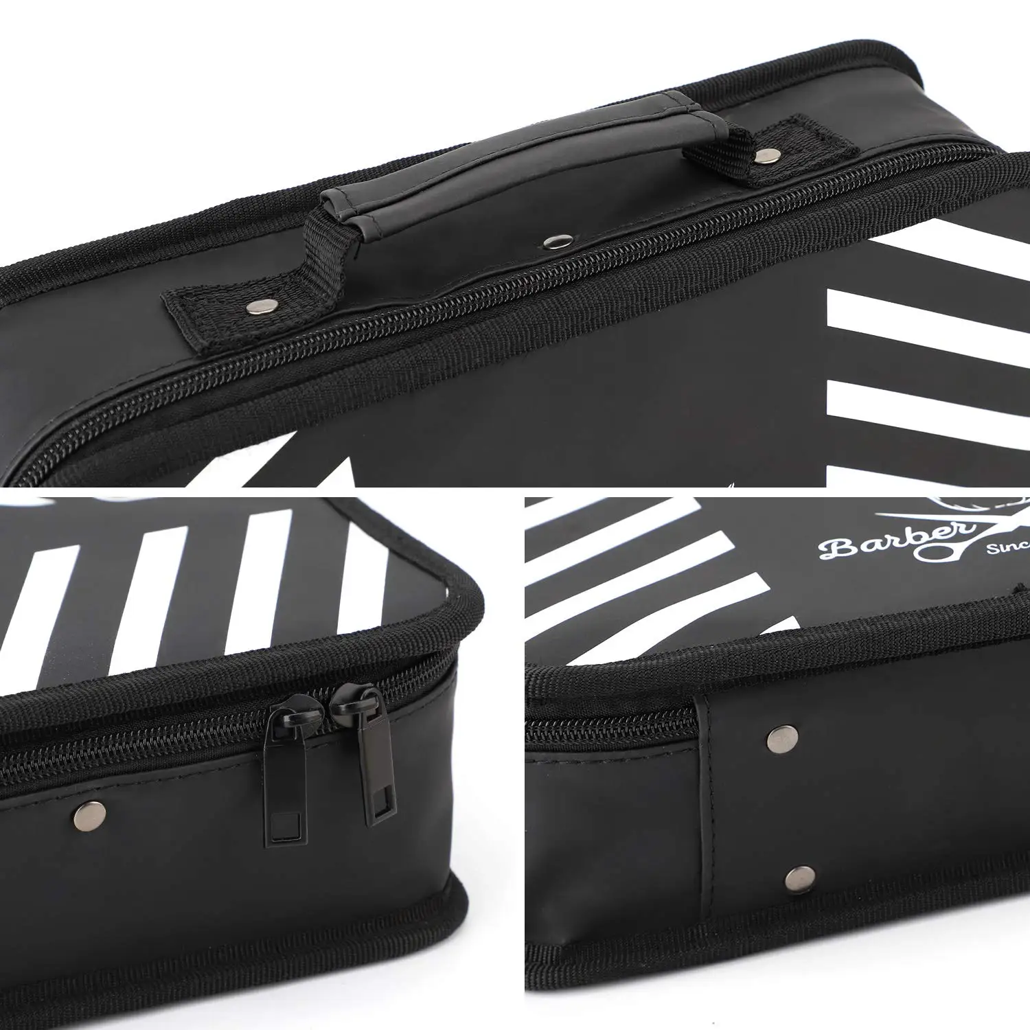 Friseur Werkzeuge Lagerung Tasche Haarschnitt Schere Koffer Multifunktions Organizer Clipper Kämme Große Kapazität Fall Styling Werkzeuge – Detail 36