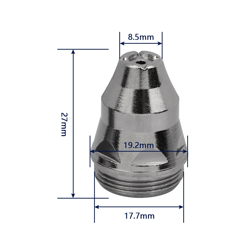 Free Shipping P80 Plasma Cutting Nozzle Machine Accessories Cutter Torch Head Electrode Nozzles Contactable Scrap LGK100