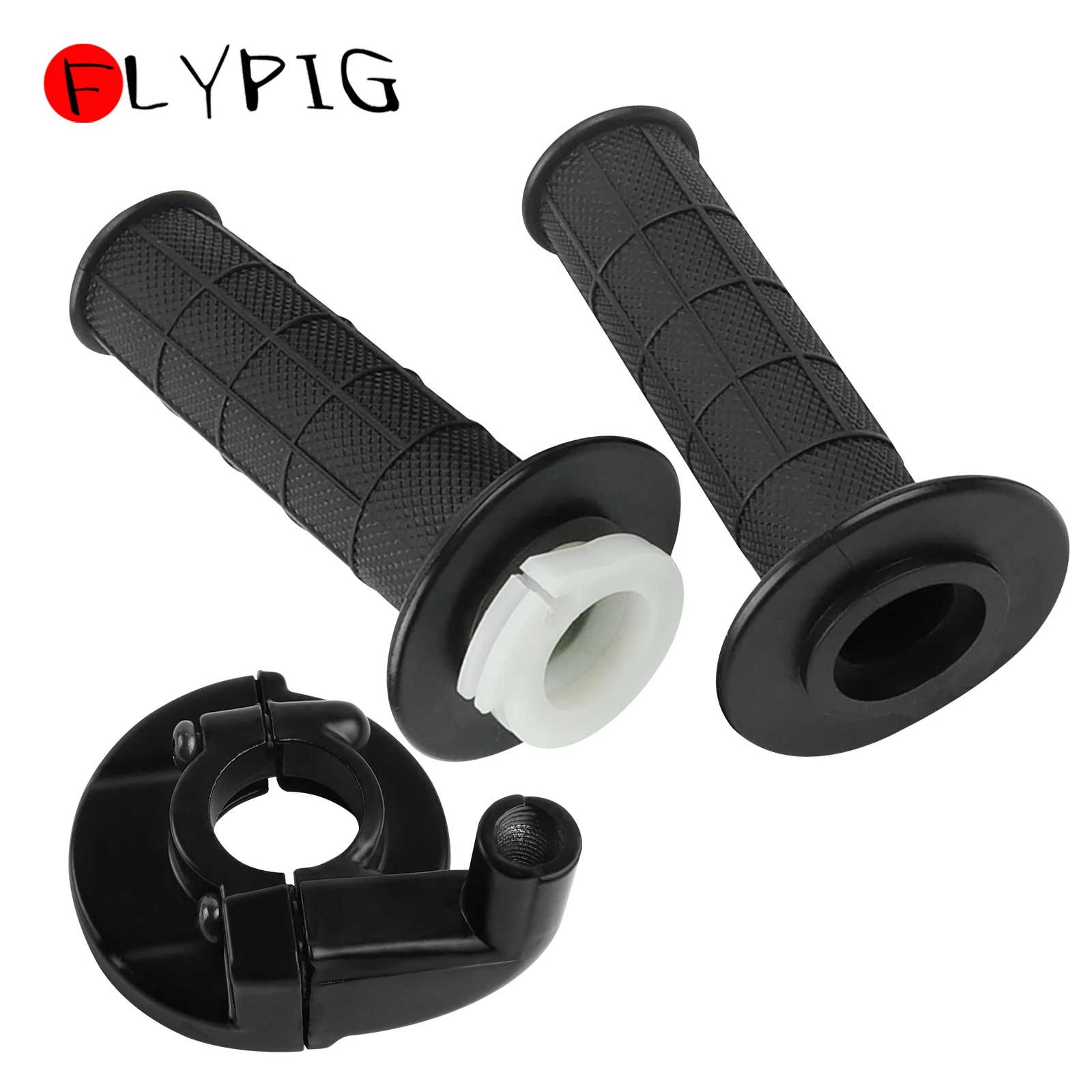 

FLYPIG Throttle Tube Handle Bar Grip Casing for Yamaha Y-Zinger PW 50 80 PW50 PW80 7/8 YZ80 YZ85 YZ100 YZ125 YZ250 SC500 RX100
