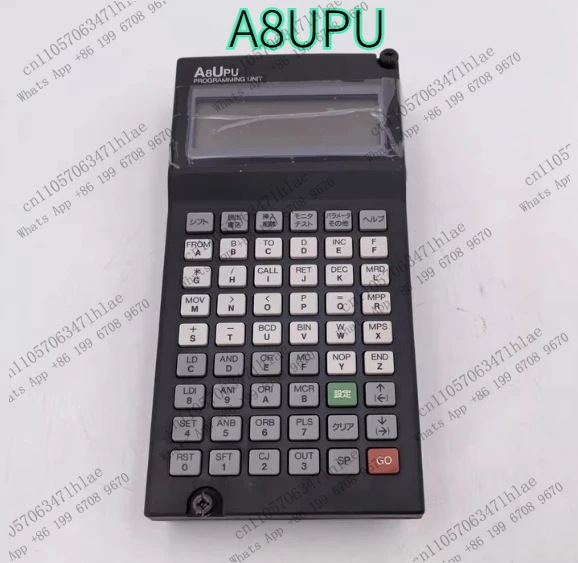 Brand new handheld programmer, model A8UPU. The buttons are responsive and the interface is intact