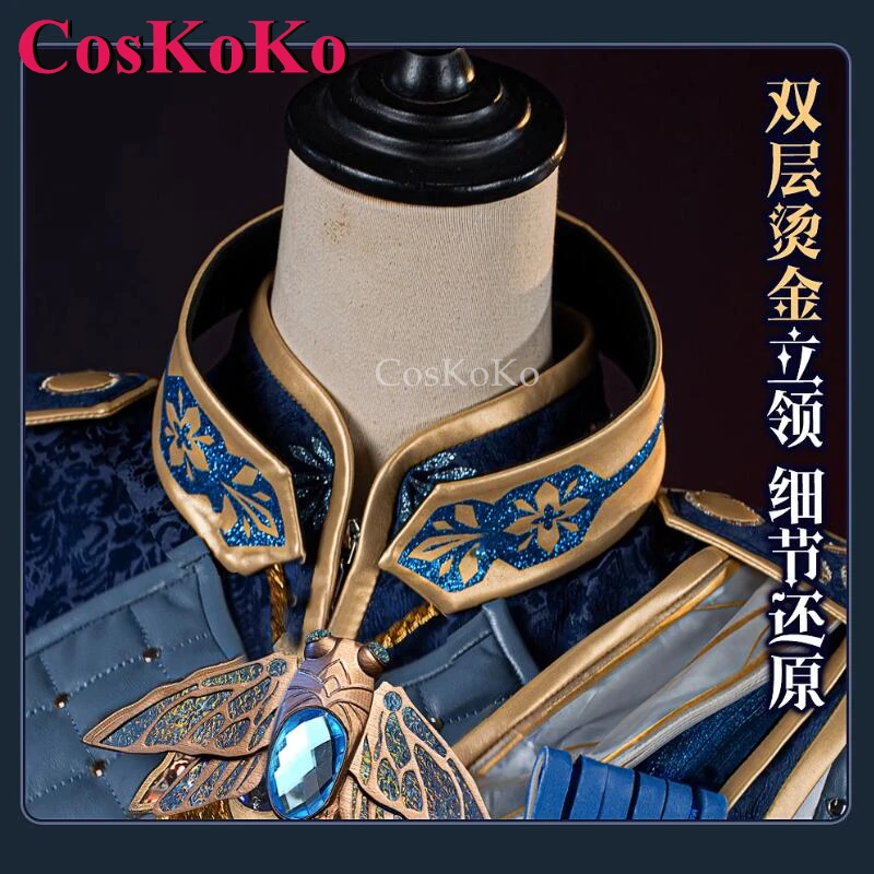 Coskoko Luca Balsa/Gevangene Cosplay Spel Identiteit V Kostuum Winter Cicade Mode Uniform Halloween Partij Rollenspel Kleding Nieuw