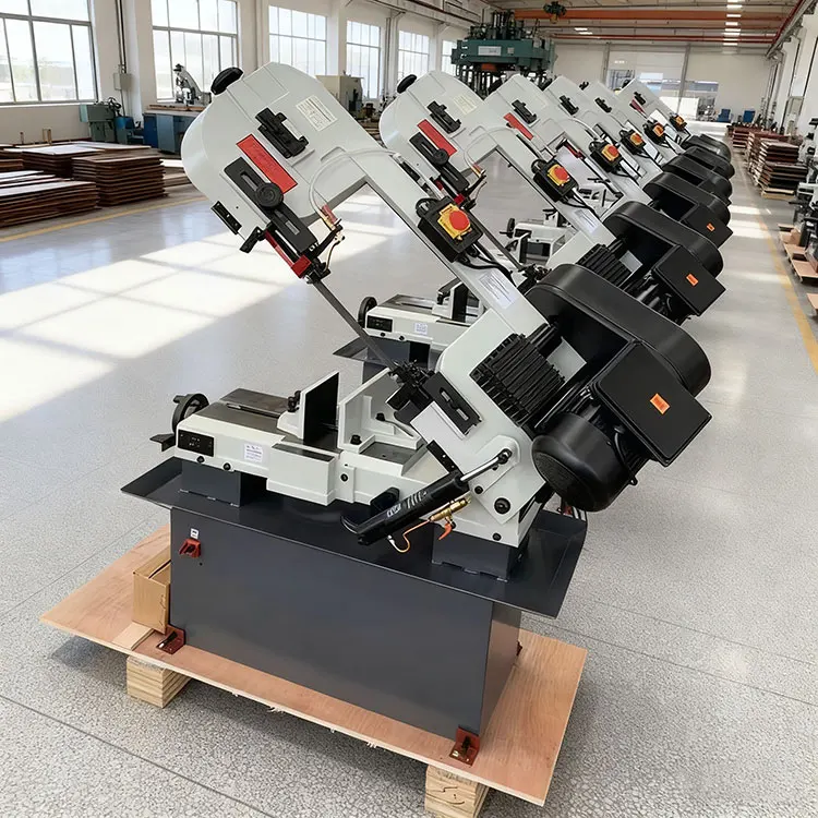 

Оптовая продажа с завода: Высокоточные портативные ленточнопильные станки для металла с изменяемым углом резки, станок для резки труб и металла