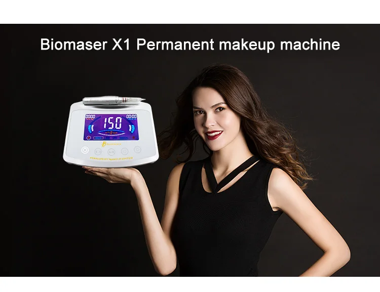 Touch Screen Biomaser Permanent Makeup Machine Digital Permanent Make Up Embroidery Tattoo Machine Kits