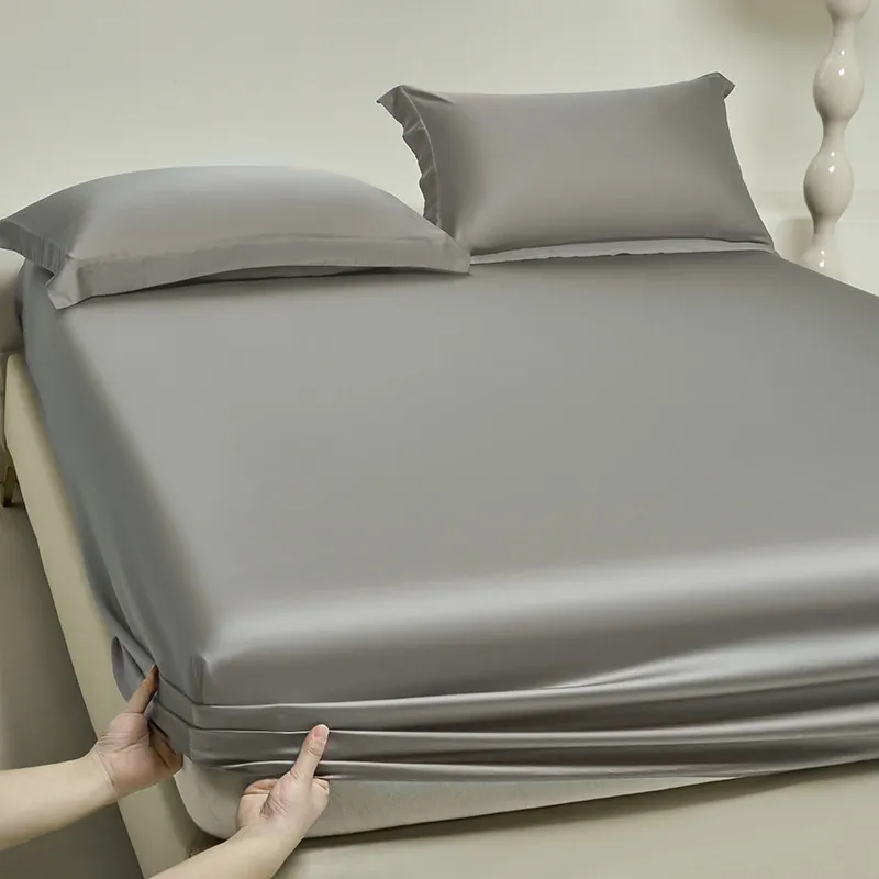 Juego de Ropa de Cama Azul Refrescante, Sábanas y Fundas de Almohada para Verano, Tamaño Queen y Twin, para Colchones de Adultos