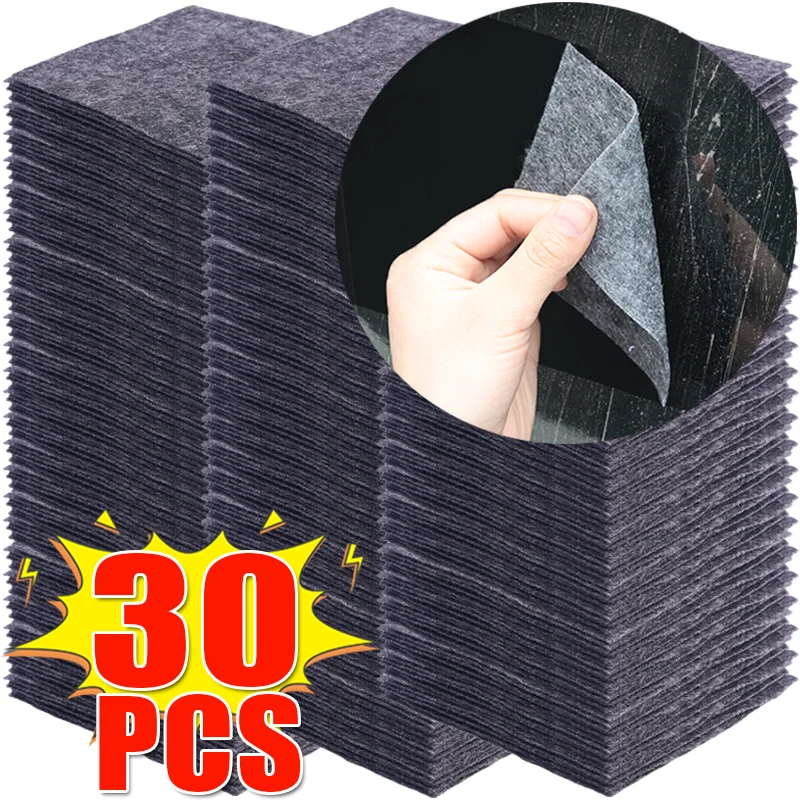 30-1pcs Magic Nano Sparkle Cloth Car Scratch Remover Surface Easily Repair Cloths Auto Care Scuffs Cleaner Dust Removal Tools