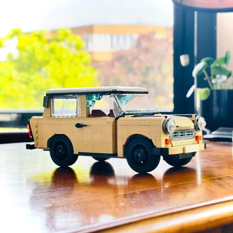788pcs MOC Trabant 601 Universal Creator Creator Expert Model Building Blocks Christmas Gift Construction Toy Education Brick