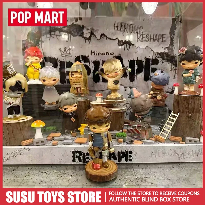 

POP MART HIRONO Reshape Series Blind Box - Anime Action Figure Collectible | Desktop Ornament Decor & Perfect Birthday Holiday