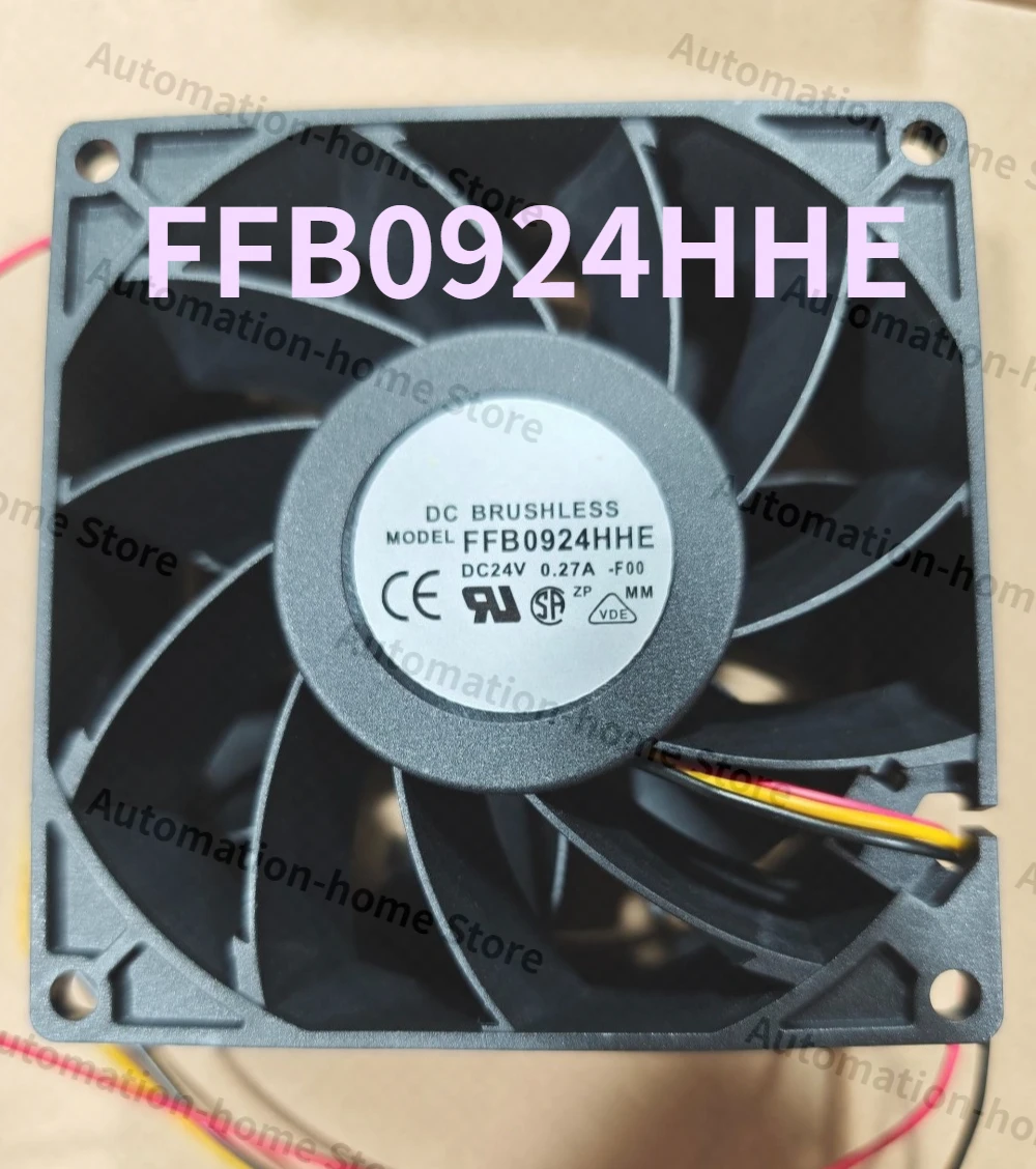 Brand New FFB0924HHE DC 24V 0.27A 92 * 92 * 38MM 3Pin Inverter Cooling Fan Fast Delivery