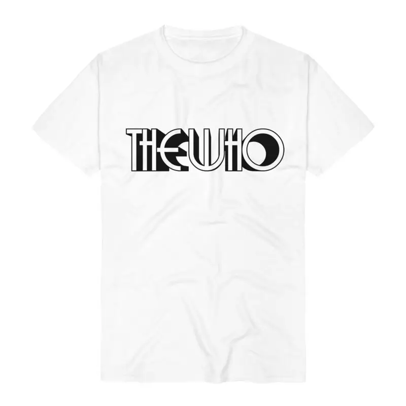 Vintage Target Logo  The Who T-Shirt 100% Cotton Graphic Tee Men Women Summer Streetwear Top