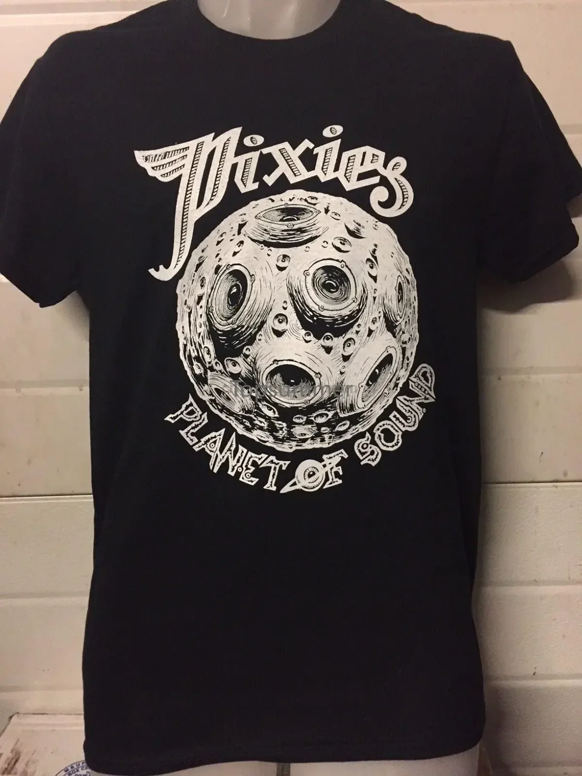 Pixies Planet Of Sound T Shirt Breeders Black Francis 100% Cotton Tee Shirt Tops Wholesale Tee 2019 Fashion T Shirt