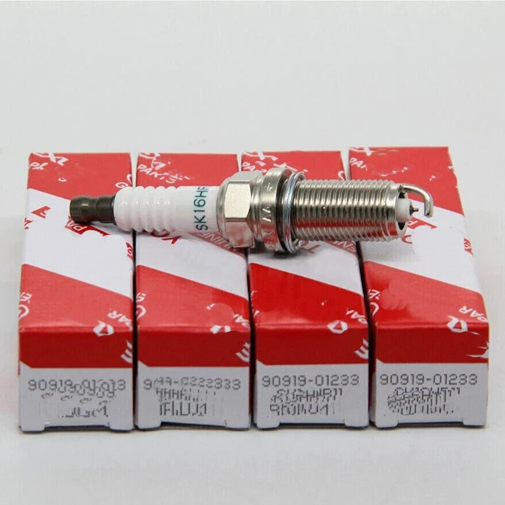 4/6/10 шт. 90919-01233 SK16HR11 иридиевая свеча зажигания для Toyota Highlander Camry RAV4 9091901233, бесплатная доставка