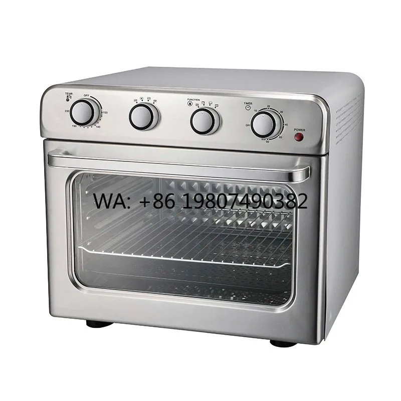 Large Capacity 36L Stainless Steel Oven, Multifunctional Air Fryer, High Efficiency Electric Kitchen Cooking Appliance