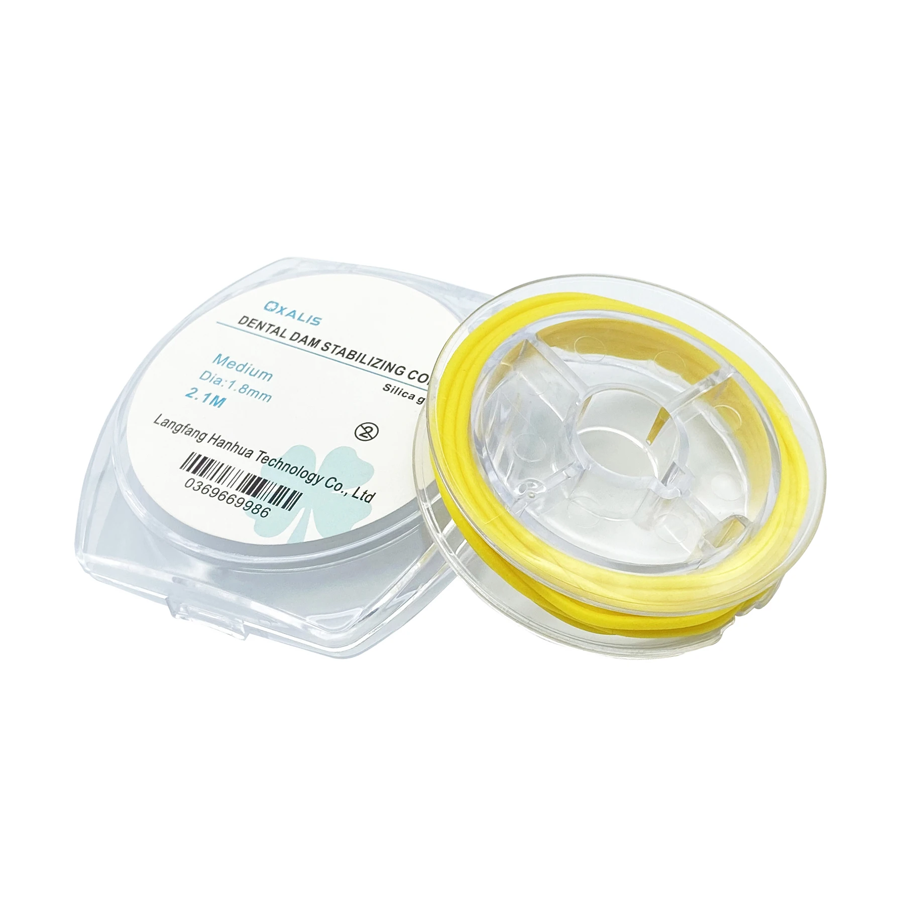 Dental Rubber Dam Stabilizing Cord 2.1m/Dia 1.8mm Medium Elastic Wedge Line Oral Barriers Sheet Clamp Dentistry Material