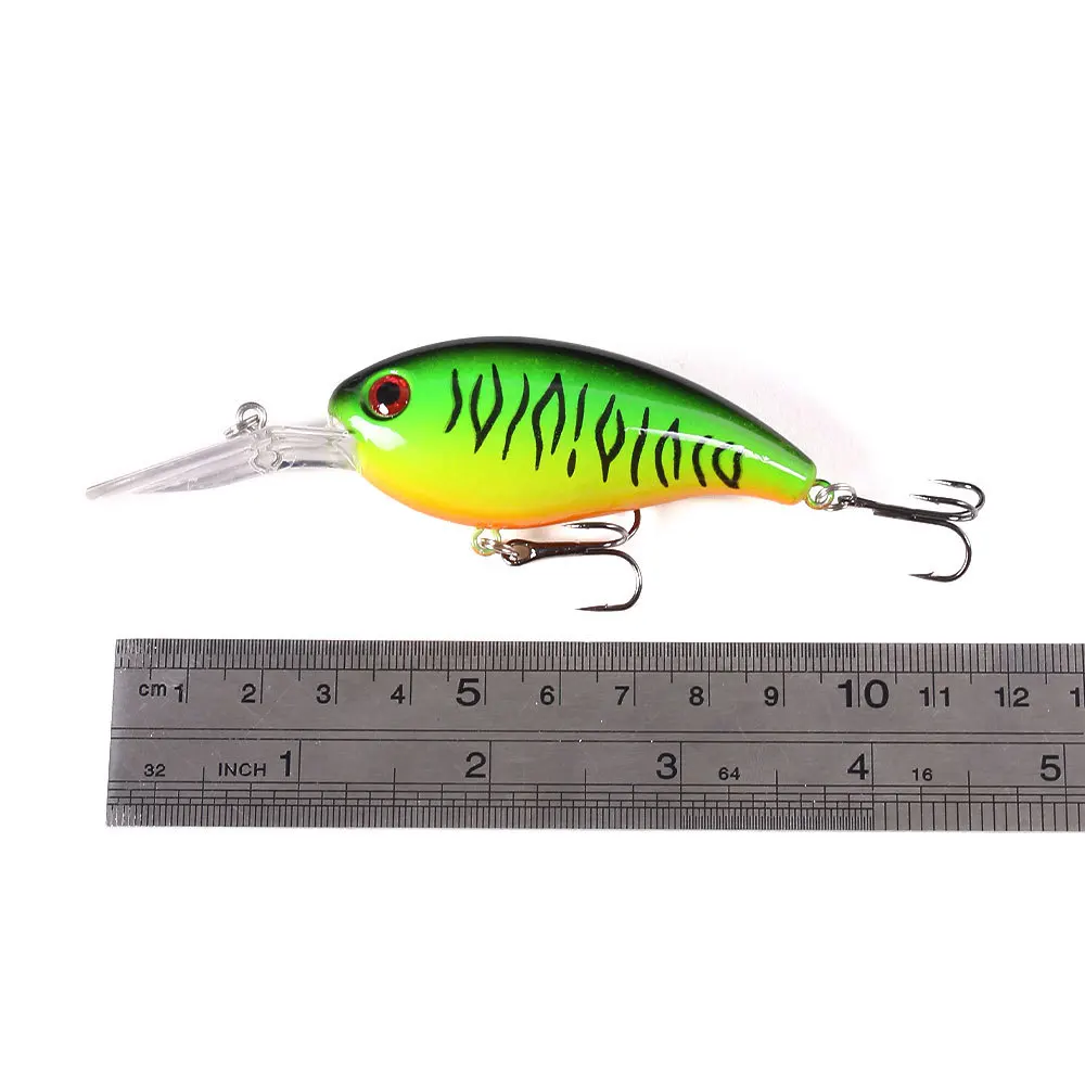 1pc Crank bait Fishing Lure Wobbler 14g 10cm Minnow Isca richiamo artificiale Crankbait Leurre de Bass Pike traina Pesca Tackle