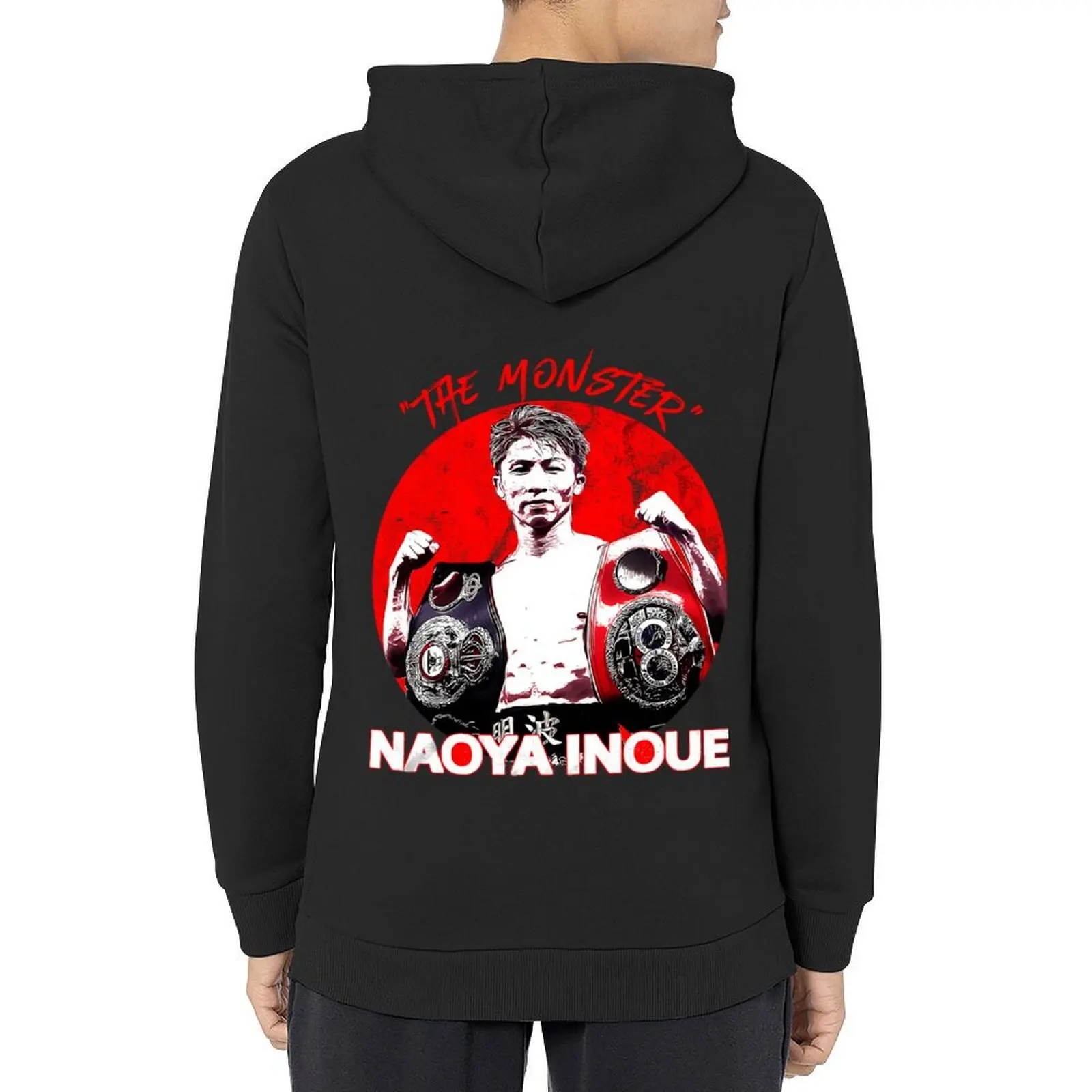 

Naoya Inoue vintage Hoodie autumn korean style clothes men's clothes graphic t shirts men new in hoodies