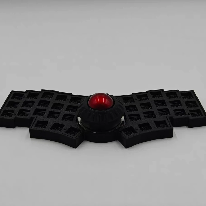 مجموعة لوحة المفاتيح السلكية C35 Ball Trackball مخصصة قابلة للتبديل السريع RGB VIAL لوحة المفاتيح الميكانيكية المريحة ملحقات المكتب هدية