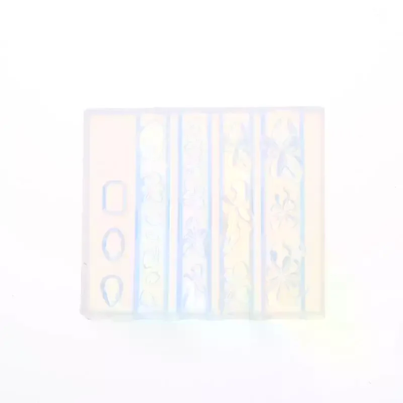 Silicone Flower & Gem Mold Non-Stick Reusable 1Pcs Multi Pattern for DIY Candy Cake Soap Resin Jewelry Making Tools
