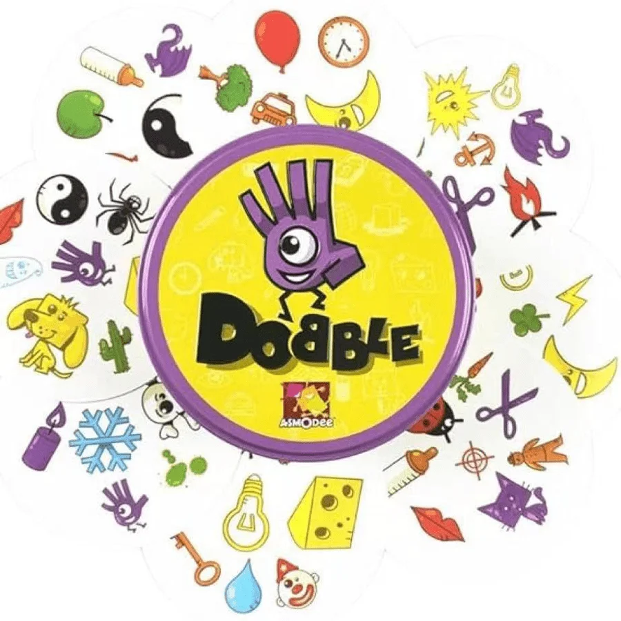 Asmodee Dobble Award-winning card matching game with endless replayability A fast-paced observation game for the whole family