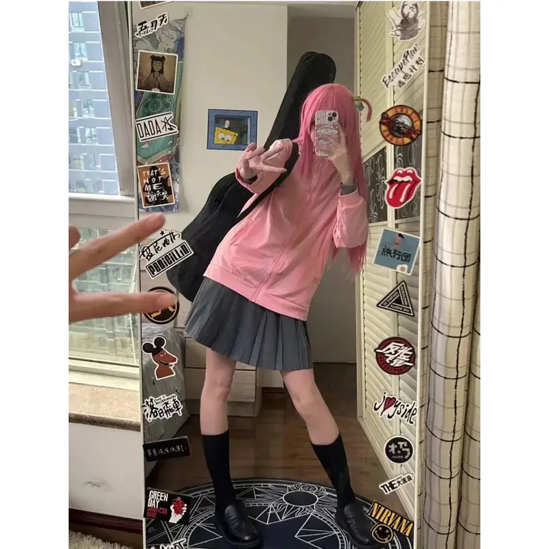 Bocchi the Rock! Cosplay Costumes Hitori Gotou Uniform Ryou Yamada Nijika Ijichi Costumes Cosplay Women Halloween Outfit