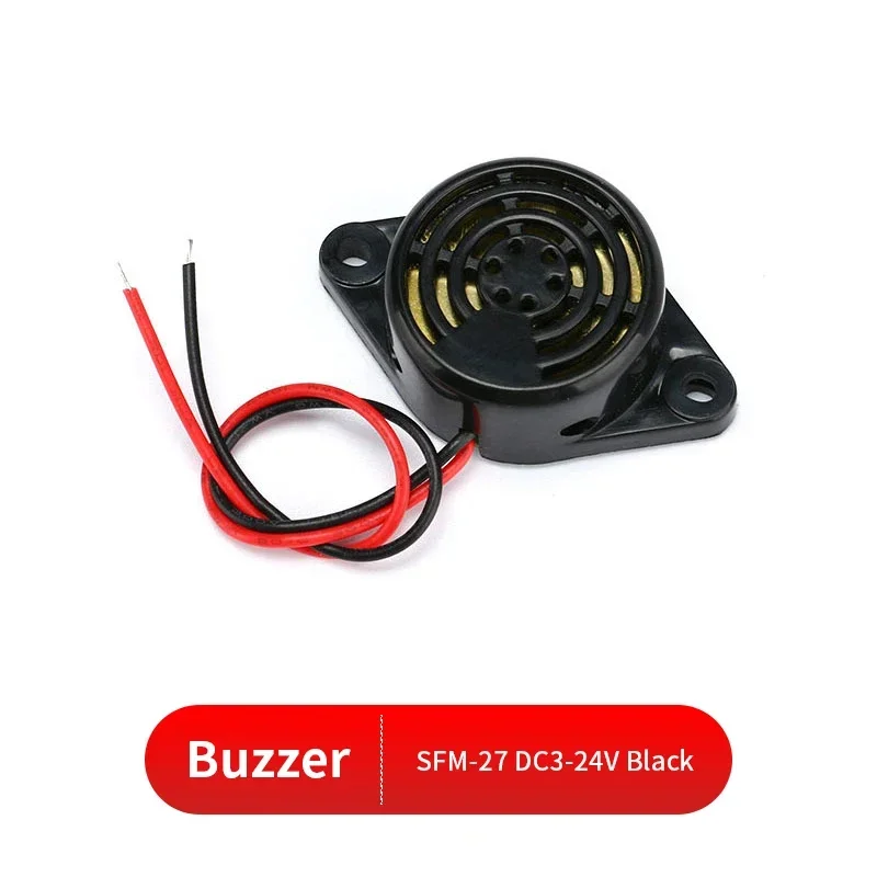 DC 3-24V Active Buzzer SFM-27 SFM-20 Continuous/Intermittent Magnetic Long Continous Beep Tone Piezo Buzzer Motherboard Speaker