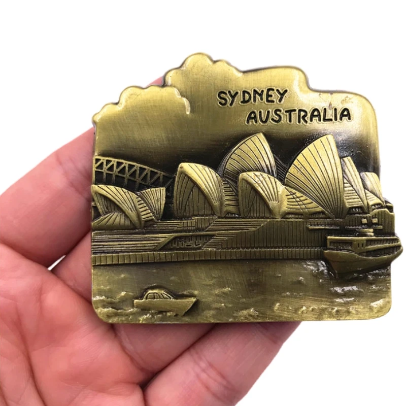 Australian Fridge Magnet Souvenir 3D Kangaroo Koala Sydney Opera House Melbourne The Gold Coast Australia's Iconic Cute Magnets